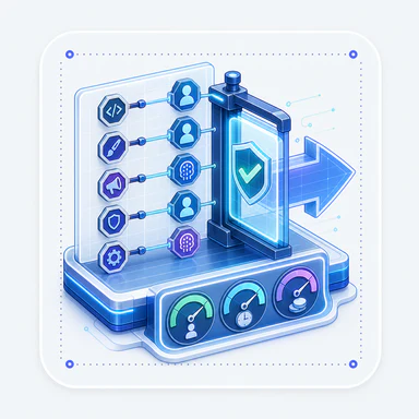 Exact staffing before launch concept illustration