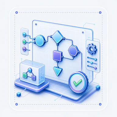 Ilustrace: Návrh workflow v diagramu
